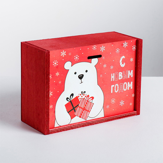 Ящик подарочный 'Polar bear'