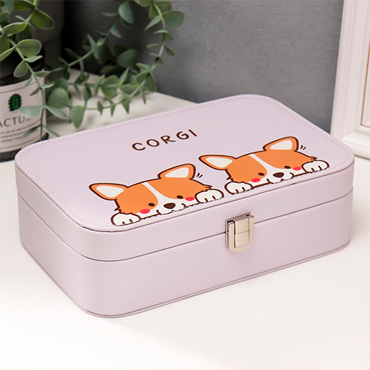 

Шкатулка для украшений 'Hi,im corgy!'
