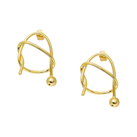 Серьги 'Air' / Gold