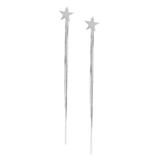 Серьги 'Stars' / Silver