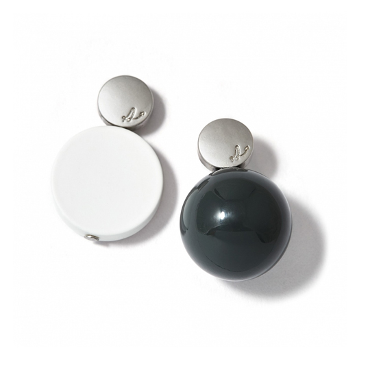 Серьги 'Ball and Circle'