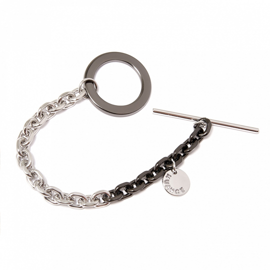 Браслет 'Chain' / Black and Silver
