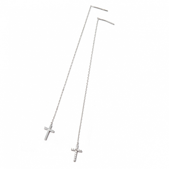 Серьги 'Сhain and Cross'