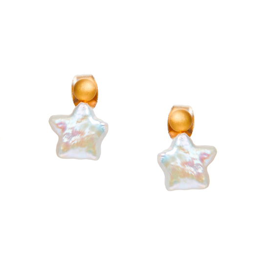 Серьги 'Pearl stars'