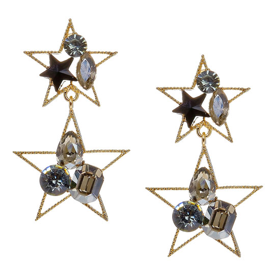 Серьги 'Star party'
