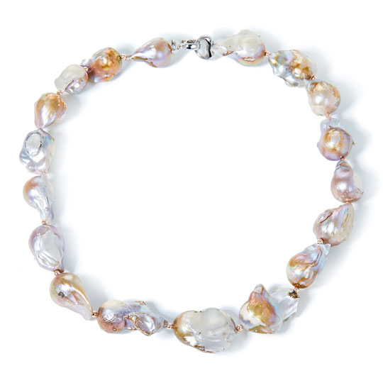 Колье 'Old baroque pearls'