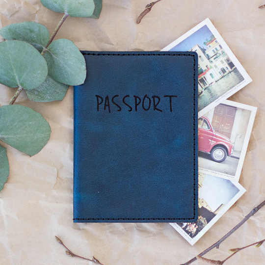 Обложка для паспорта 'Classic' / Dark Emerald