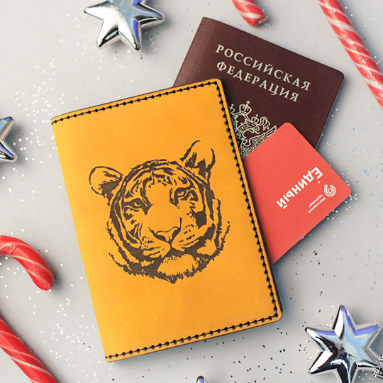 

Обложка для паспорта 'Tiger'