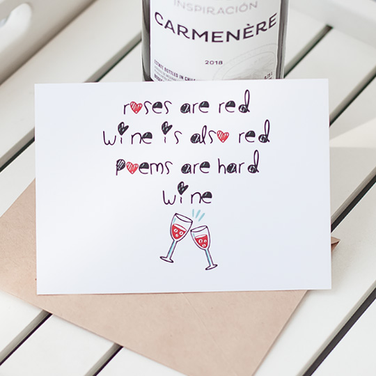 Открытка 'Poem'
