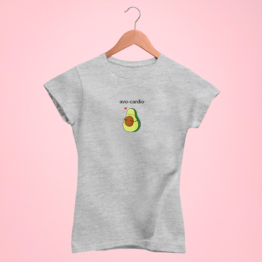 

Футболка унисекс 'Avocado' с вашей надписью / Серый / XS