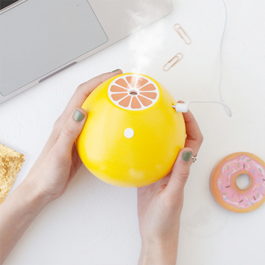 Увлажнитель воздуха настольный 'Grapefruit' / Жёлтый
