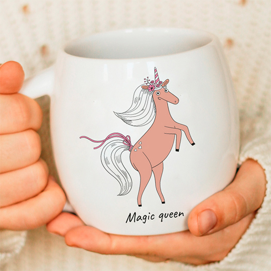 Чашка 'Dancing Unicorn'