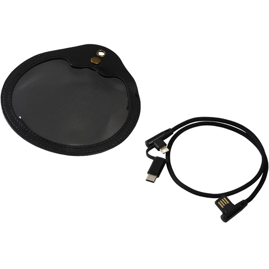 

Кабель USB 2 в 1 'Ecliptic' / Чёрный