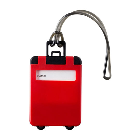 

Бирка для багажа 'Luggage' / Красный