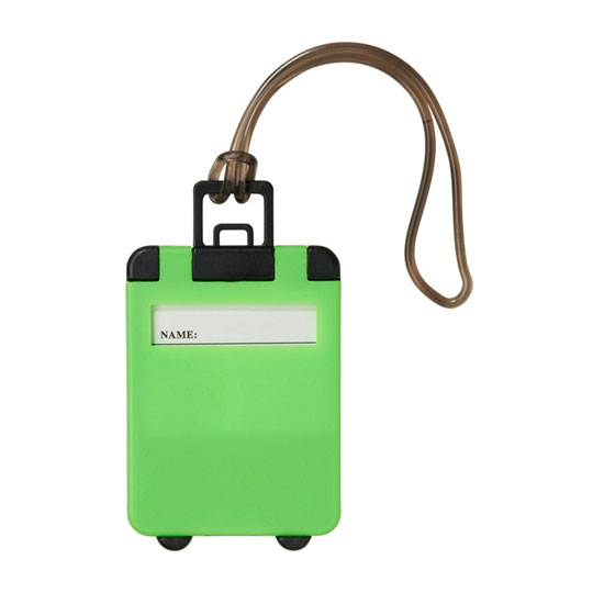Бирка для багажа 'Luggage' / Зелёный