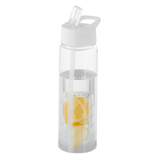 Бутылка для воды с кассетой для фруктов 'Fresh' / Белый