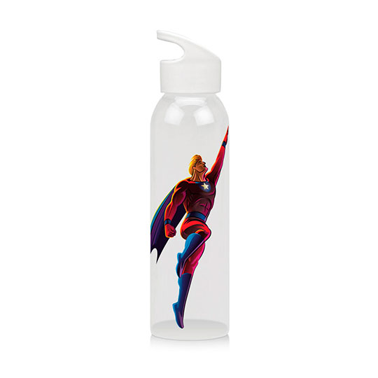 

Бутылка для воды 'Superhero' / Белый