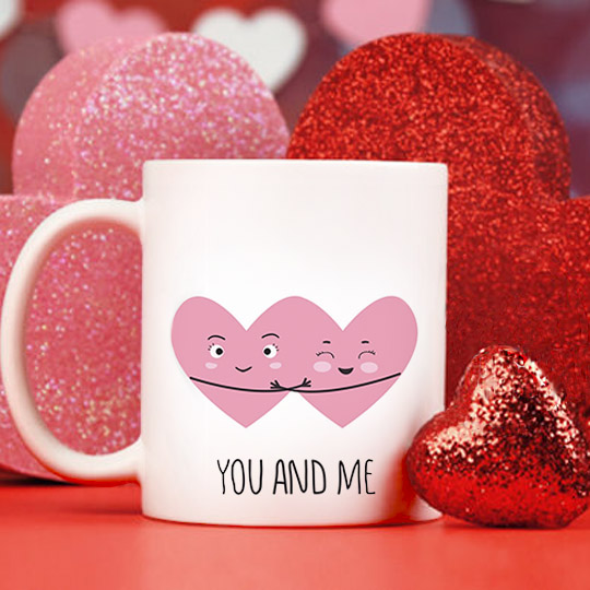 

Кружка 'You and me'