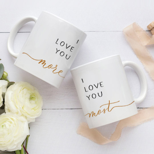 

Кружка 'I love you more'