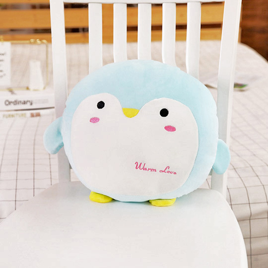 Подушка-игрушка 'Round penguin' / Blue