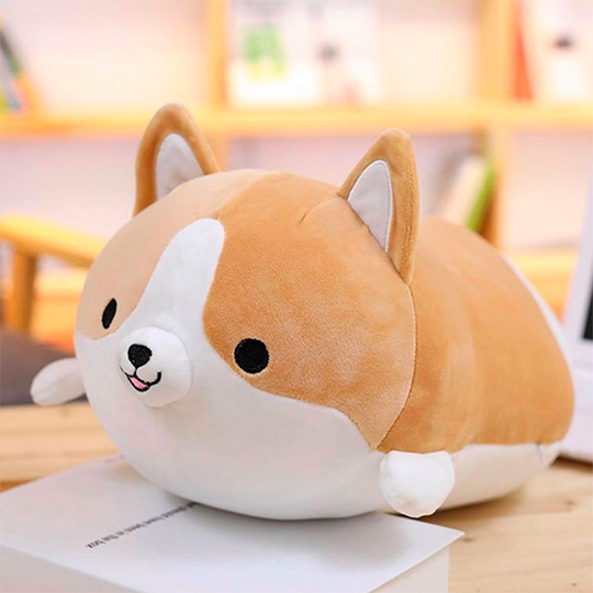 

Игрушка мягкая 'Пухлый корги' (разные цвета) / Коричневый