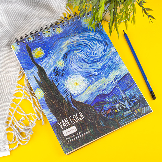 

Скетчбук 'Van Gogh' / Звёздная ночь