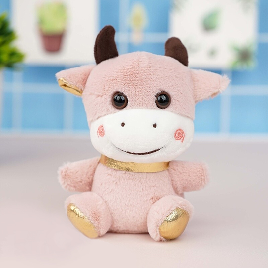 Брелок 'Cute Cow' / Розовый