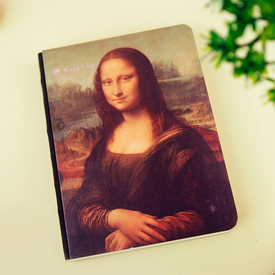 Блокнот 'Paintings' (разные дизайны) / Mona Lisa