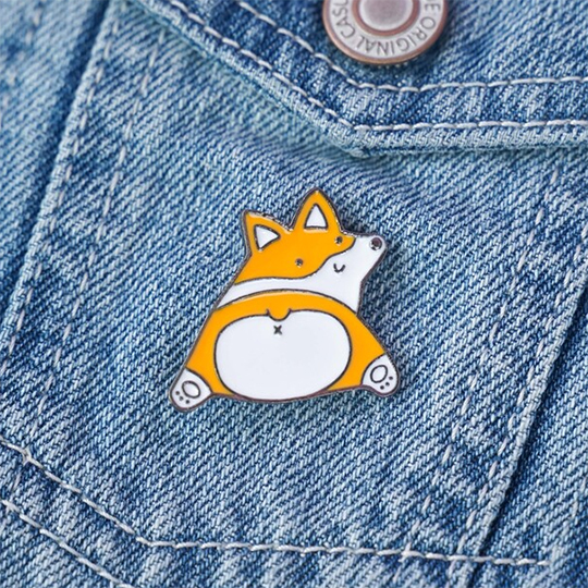 

Значок 'Cute corgi'