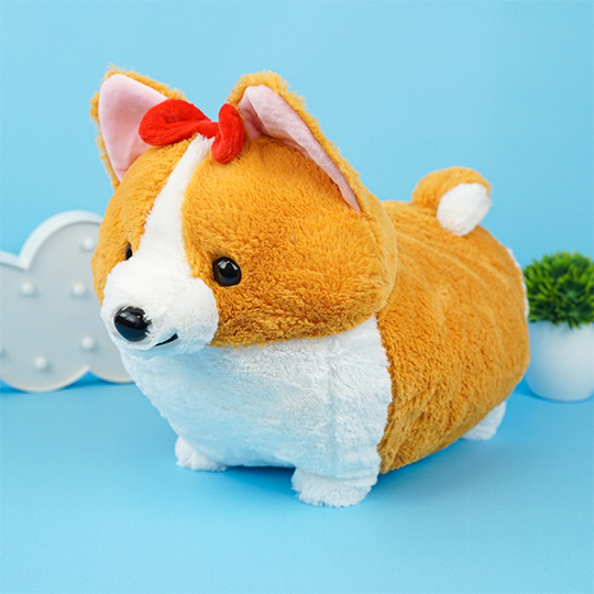 

Игрушка мягкая 'Корги с бантиком'