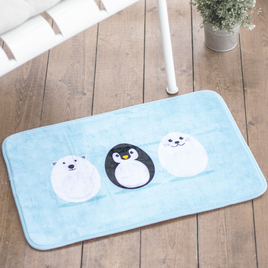 Коврик для ванной комнаты 'Cute animals' / Penguin