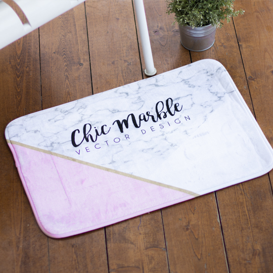 Коврик для ванной комнаты 'Cozy design' / Marble