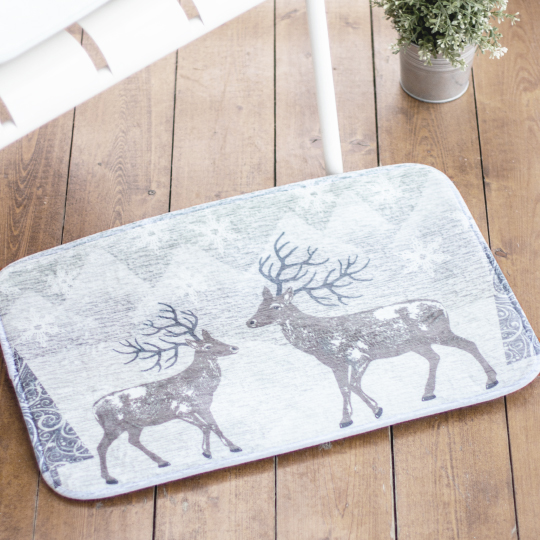 Коврик для ванной комнаты 'Animal design' / Beige deers