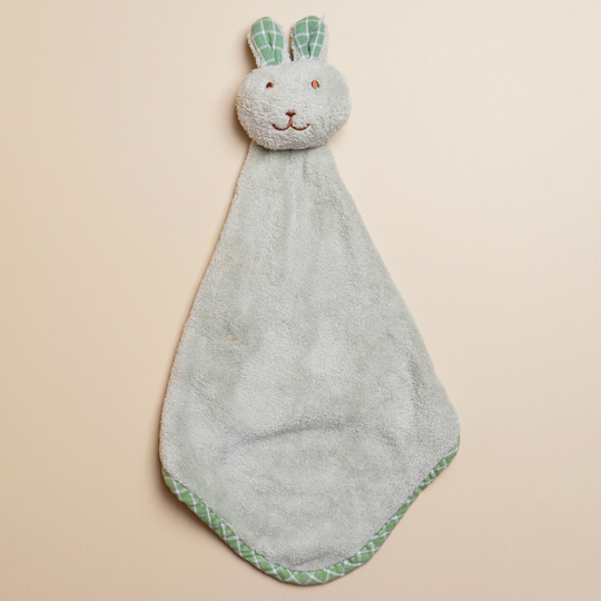 Полотенце для рук 'Happy rabbit' / Зеленый