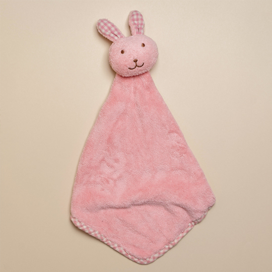 Полотенце для рук 'Happy rabbit' / Розовый