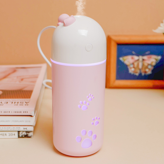 Увлажнитель воздуха с подсветкой 'Paws' / Розовый