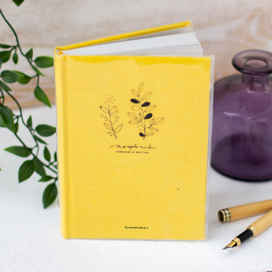 Блокнот 'Herbarium' / Жёлтый