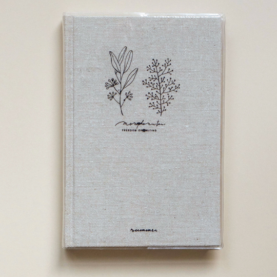 Блокнот 'Herbarium' / Серый