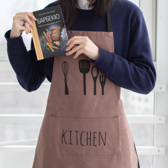Набор подарочный 'Cooking', фартук, книга / Kitchen