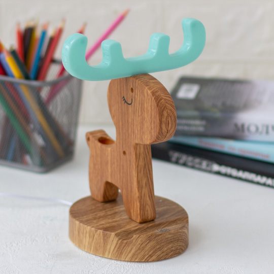 Светильник настольный 'Moose' / Зелёный