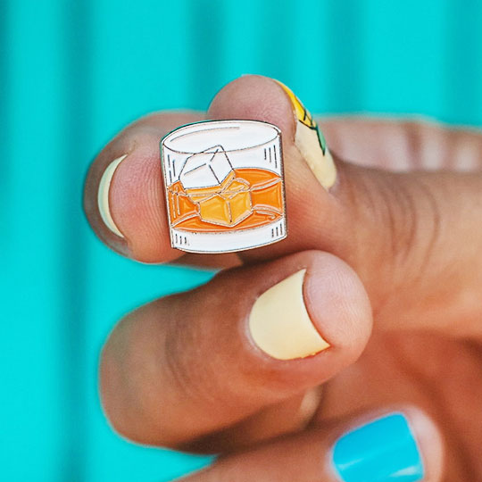 Значок 'Glass of whiskey'
