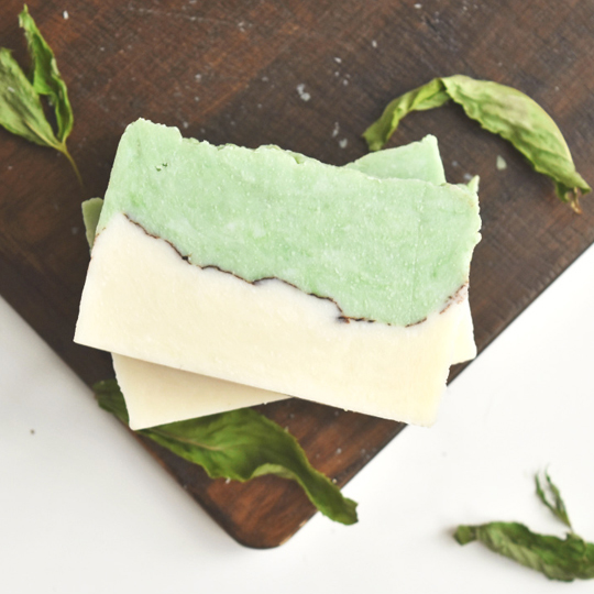 Мыло ручной работы с растительными маслами 'Garden herbs'