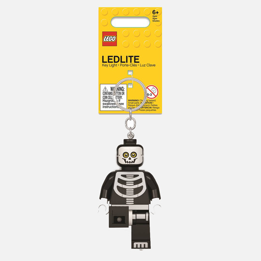 Брелок-фонарик LEGO 'Skeleton'