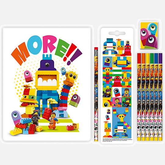 Набор для рисования LEGO 'Movie', набор 10 предметов / Duplo