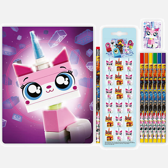Набор для рисования LEGO 'Movie', набор 10 предметов / Unikitty