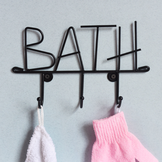 Вешалка 'Text' / Bath