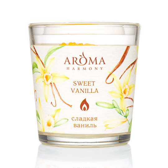 Свеча ароматическая 'Sweet Home' - Ваниль