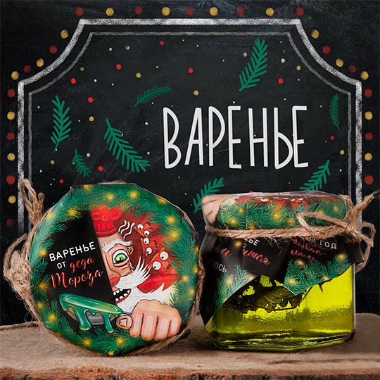 

Варенье из хвои и мяты 'От Деда Мороза'