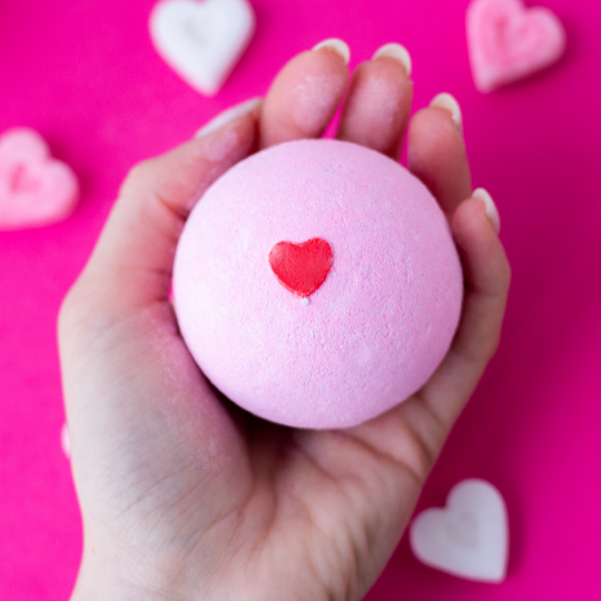 Бомбочка для ванны с предсказанием 'Pink love'