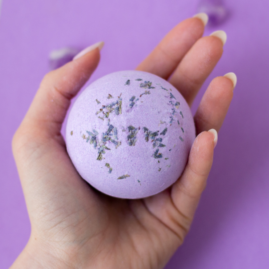 Бомбочка для ванны с предсказанием 'Lavender calm'